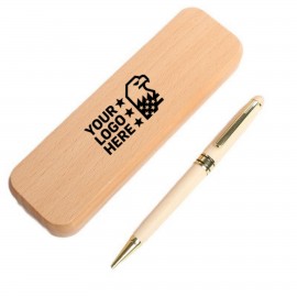 Elegant Smooth Ballpoint Pen Set For Office Writing Custom Imprinted