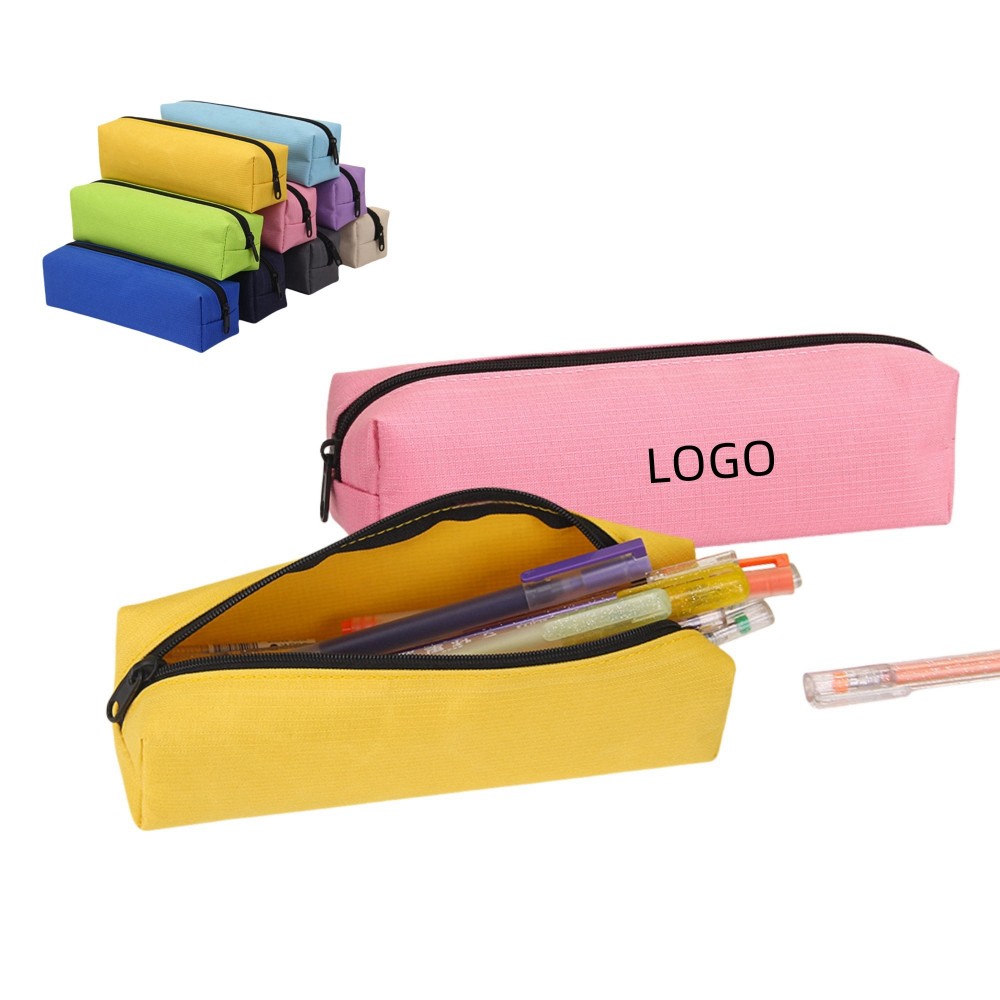Logo Branded Oxford Cloth Pencil Case