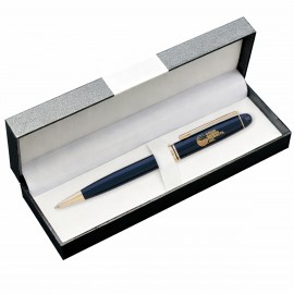 Custom Engraved Deluxe Pen Box Set with Saxon-I Pen