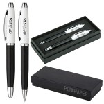 Hawthorne Rollerball & Ballpoint Set Custom Engraved