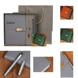 Notebook Three-piece Gift Box Logo Branded  Notebook Three-piece Gift Box Logo Branded
