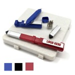 Custom Engraved 6-in-1 Screwdriver Pen with Stylus