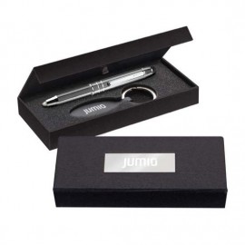 Reveal Pen/Stylus/Flashlight/Keyring - Gun Metal with Logo
