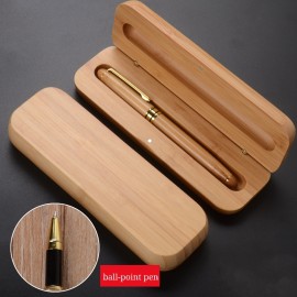 Wooden Pen Gift Set with Wooden Case Custom Engraved