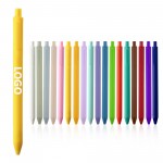 Logo Branded Simple Push-Button Ballpoint Pen