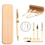 Wooden Pen Gift Set Logo Branded