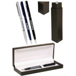 Promotional Skinny Metal Ballpoint Pens Gift Set