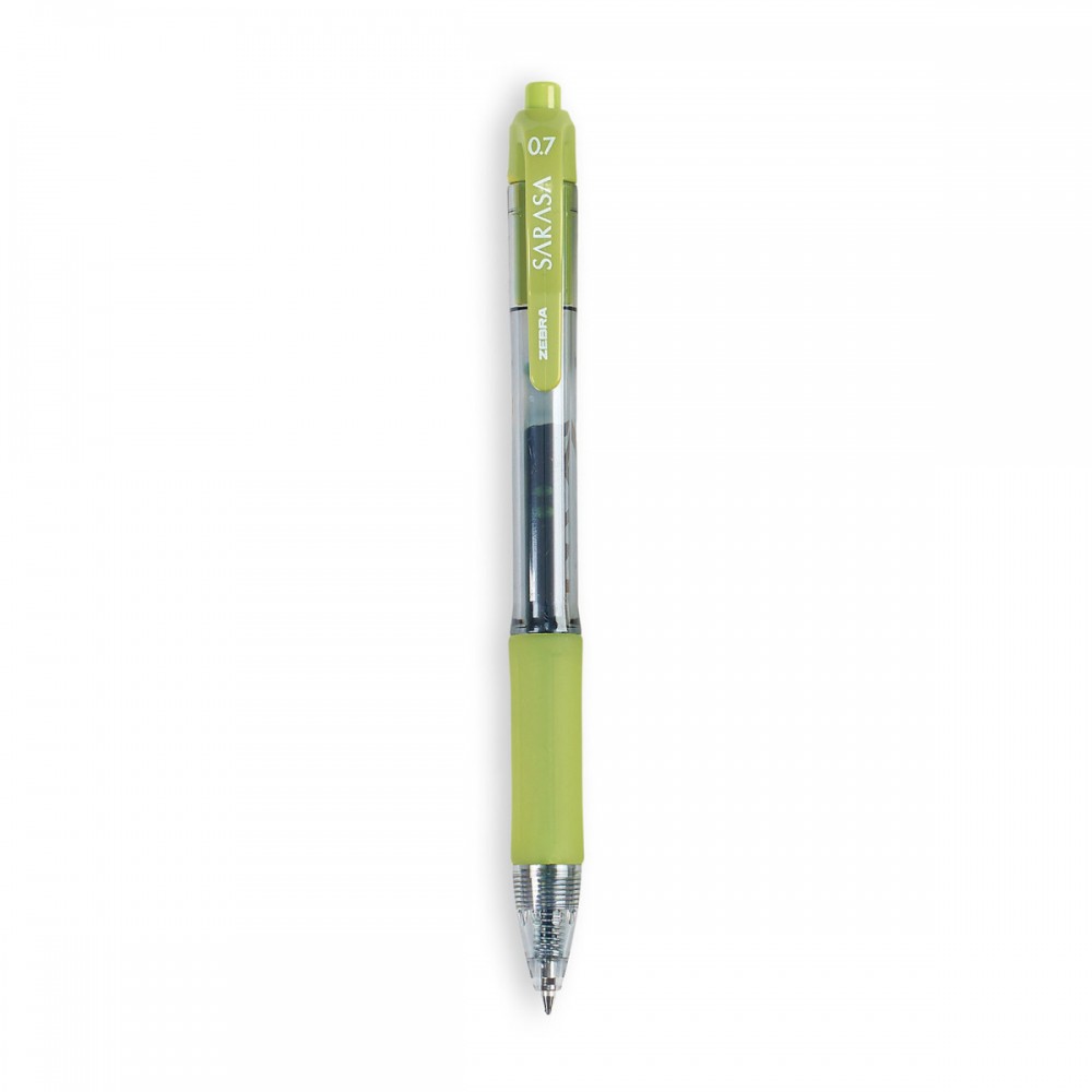 Zebra Sarasa Dry X20 Gel Retractable Pen - Apple Green Custom Engraved Zebra Sarasa Dry X20 Gel Retractable Pen - Apple Green Custom Engraved