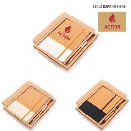 Soft Corkr Notebook Set with Logo