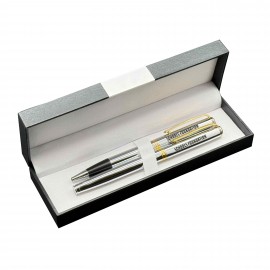 Custom Deluxe Pen Box Set with Edda Ballpoint Pen