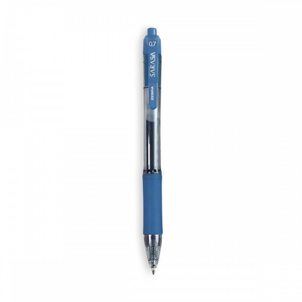 Custom Imprinted Zebra Sarasa Dry X20 Gel Retractable Pen - Cobalt