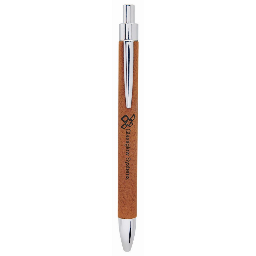 Rawhide Laser Engraved Leatherette Pen Custom Imprinted