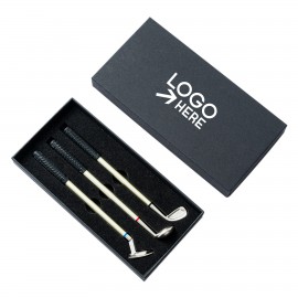 Desktop Golf Ballpoint Pen Gift Set with Logo  Desktop Golf Ballpoint Pen Gift Set with Logo