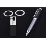 Logo Branded Intexur Ballpoint Pen/Stylus and Valet Key Chain Medium Box Sets