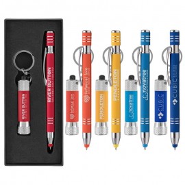 Logo Branded Marin & Chroma Softy Gift Set - Full Color