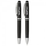 Logo Branded Hemingway Rollerball & Ballpoint Set