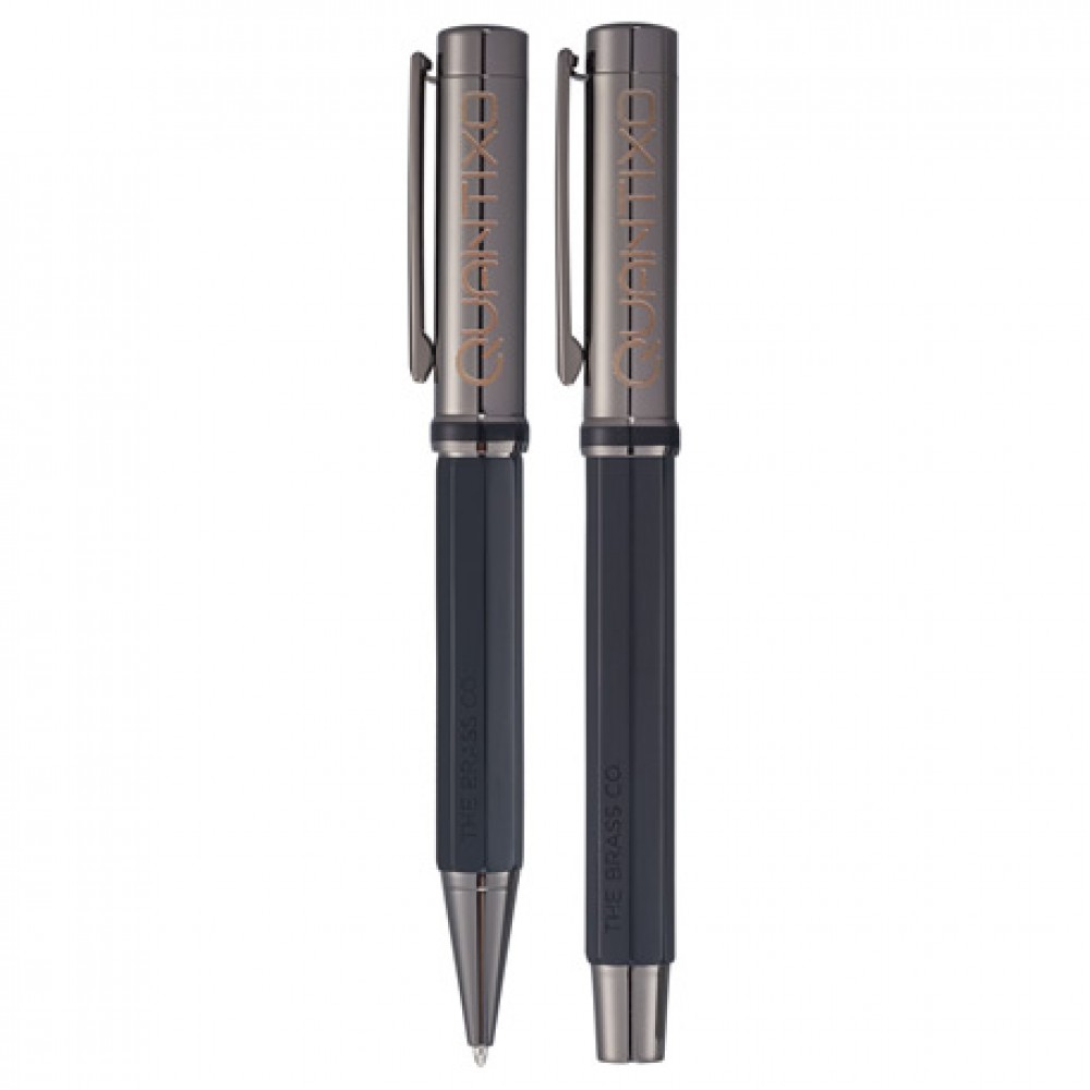 Custom Imprinted The Brass Co. Orleans Pen Set Custom Imprinted The Brass Co. Orleans Pen Set