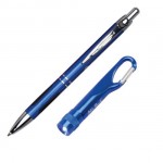 Simcoe Pen/Flashlight Gift Set - Blue Custom Engraved
