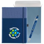 Promotional Full Color Newport Journal & Ultima Gift Set