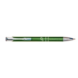 Green Aluminum Pen Custom Imprinted