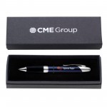 Single Pen Set Cardboard Box with Jupiter Pen Logo Branded