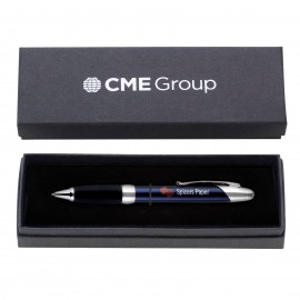 Single Pen Set Cardboard Box with Jupiter Pen Logo Branded