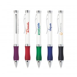 Logo Branded Twist Action Metal Ballpoint Pen