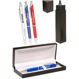 Gripper Metal Pens Gift Set with Logo