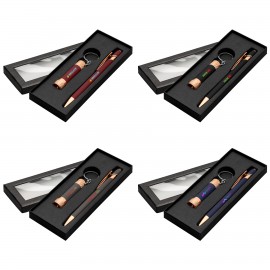 Logo Branded Ellipse & Chroma Softy Rose Gold Classic Window Gift Set - Full-Color Inkjet  Logo Branded Ellipse & Chroma Softy Rose Gold Classic Window Gift Set - Full-Color Inkjet
