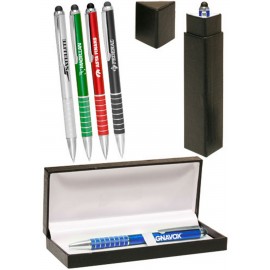 Logo Branded Stylus Metal Pens Gift Set  Logo Branded Stylus Metal Pens Gift Set