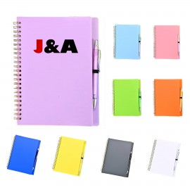 Custom Engraved A5 Color Notebook with Pen
