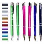 Logo Branded Aluminum Press Ballpoint Pen