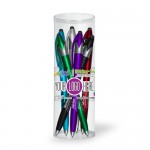 Liqui-Mark iWriter Twist Stylus & Pen Combo 6-Pack Tube Set w/Full-Color Decal Logo Branded