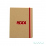 Eccolo Krafty Journal - (S) 4.5"x6" Red Custom Imprinted
