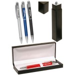 Custom Engraved Promotional Engraved Metal Pen Gift Set