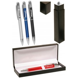Custom Engraved Promotional Engraved Metal Pen Gift Set