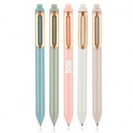 Custom Engraved Quick Dry Black Ink Ballpoint Gel Pen