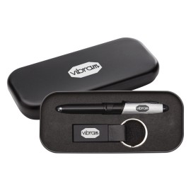 Nano Pen/Stylus/Keyring Gift Set with Logo