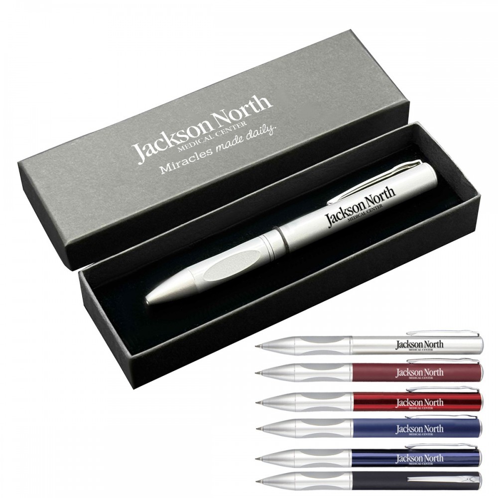 Brass Ballpoint Pen Box Set Custom Engraved Brass Ballpoint Pen Box Set Custom Engraved