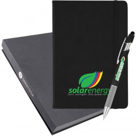 Custom Engraved Full Color Bella Luna Journal And Ultima Pen Set