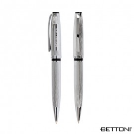 Bettoni Napoli Recycled Brass Ballpoint Pen Logo Branded