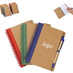 Custom Imprinted Premium Leather A5 Notebook Set