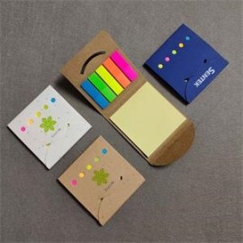 Logo Branded Pocket Sticky Note Pad Pack  Logo Branded Pocket Sticky Note Pad Pack