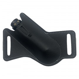 Handmade Leather Pocket Knife Sheath Logo Branded