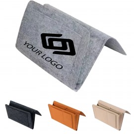 Hanging Felt Bedside Pocket with Logo