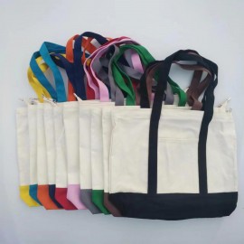 12 oz Tote Bag with Pocket with Logo
