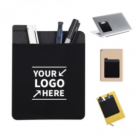 Custom Printed Laptop/Tablet Back Card Pocket
