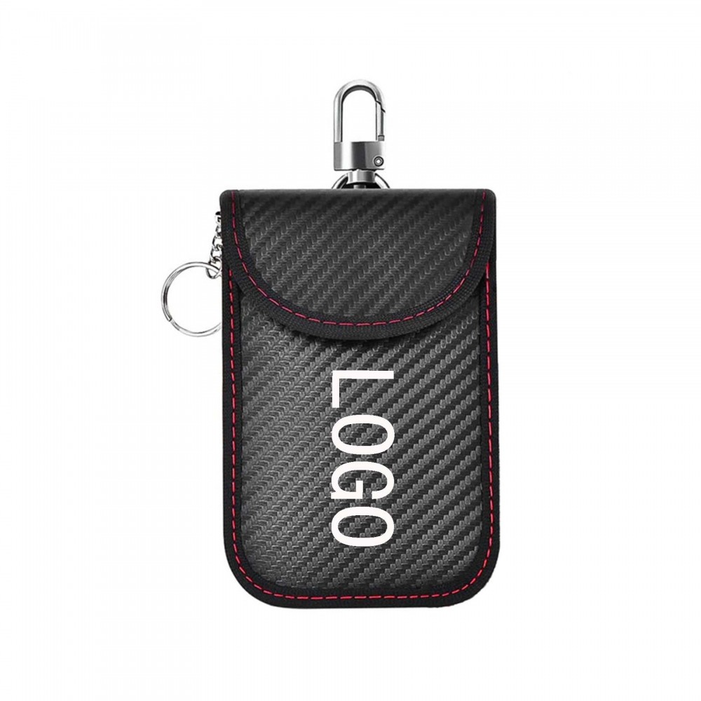 Custom Printed Pouch for Car Keys, Faraday Bag, Car RFID Signal Blocking Holder, Key Fob Protector