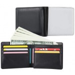 Double Sides Leather Money Clip Logo Branded