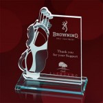 Golf Bag Award - Jade 8" with Logo